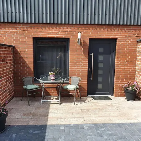 1-zi-app Lindenbluete Buesum 4km Nordsee Terrasse Parkplatz Διαμέρισμα
